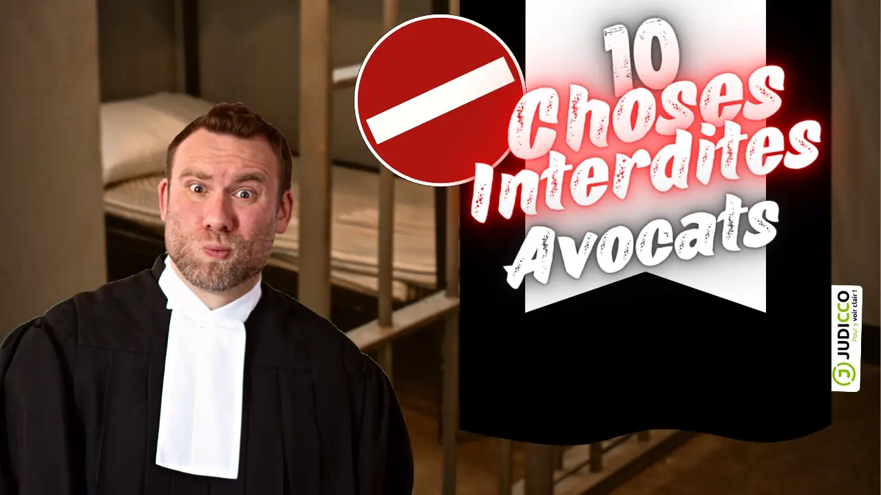 Voici 10 choses interdites aux avocats du Québec